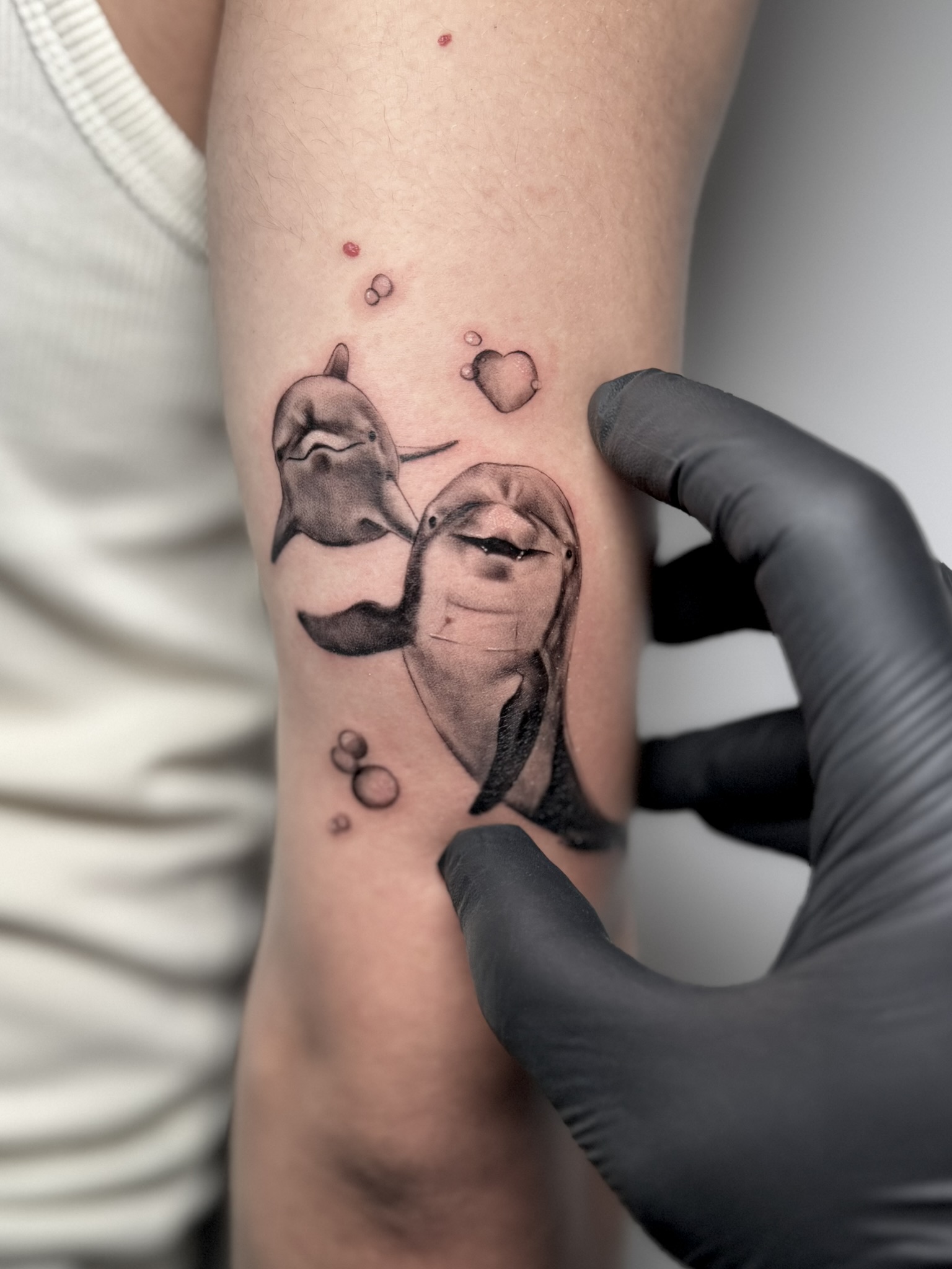 Micro realism — lavoro 1, Carlitos Junior Ink Roma